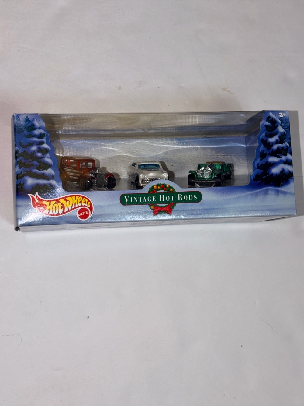 Hot Wheels Vintage Hotrods New Package Set 3 Cars Christmas Gift Boxed